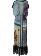 Twin-set Scarf Print Maxi Dress
