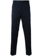 Ps By Paul Smith Tailored Trousers, Men's, Size: 28, Blue, Cotton/spandex/elastane
