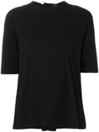 Joseph Bow Detail T-shirt - Black