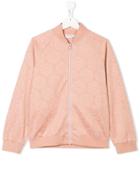 Stella Mccartney Kids Teen Floral Patterned Bomber Jacket - Pink