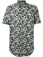 Marc Jacobs Botanical Print Shirt, Men's, Size: 46, White, Cotton