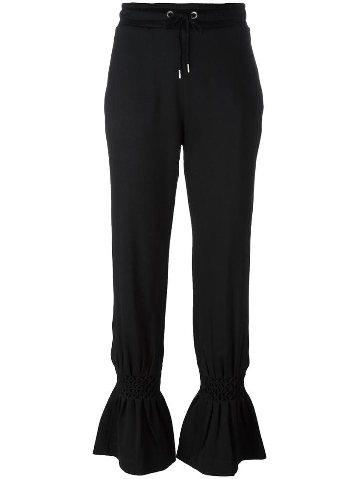 Kenzo Flared Track Pants - Black