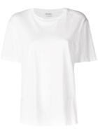 Saint Laurent Short Sleeve Boyfriend T-shirt - White