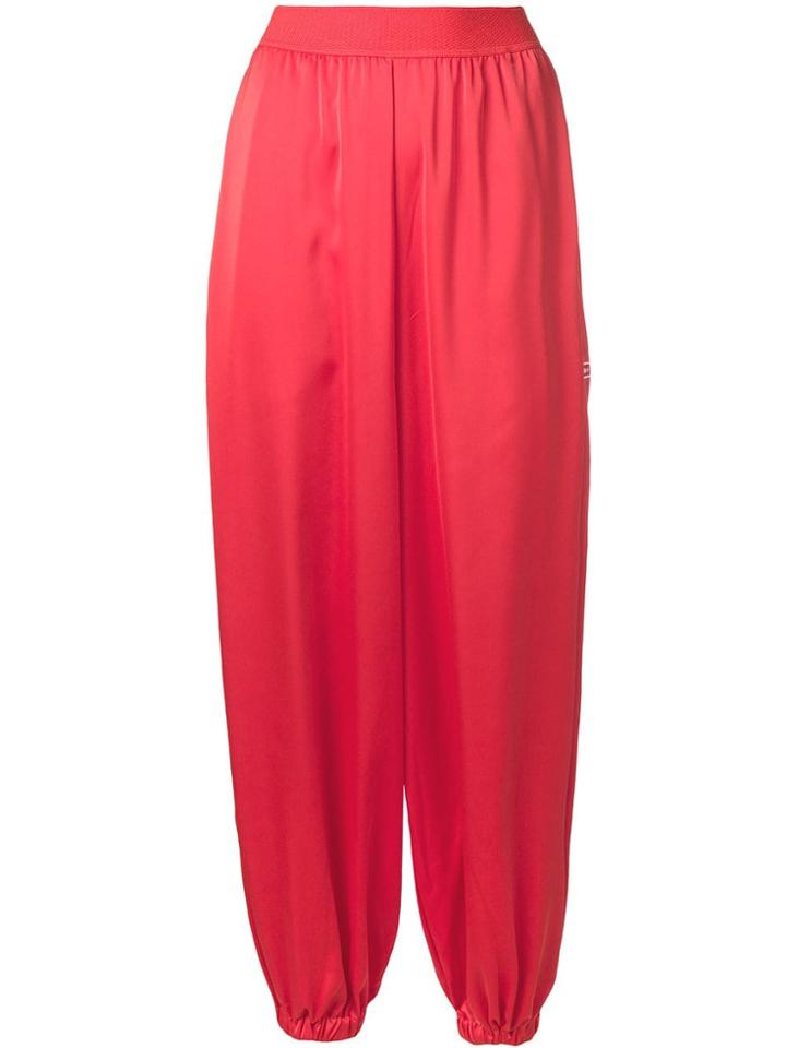 Adidas Loose-fit Track Pants - Red