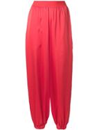 Adidas Loose-fit Track Pants - Red