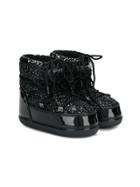 Chiara Ferragni Kids Glittery Drawstring Boots - Unavailable