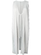 Pleats Please By Issey Miyake Plissé Sleeveless Jacket - Grey