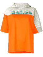 Kolor Hooded T-shirt - Orange