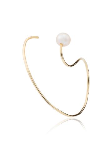 Vibe Harsl0f 18k Gold And Pearl Earring - Metallic