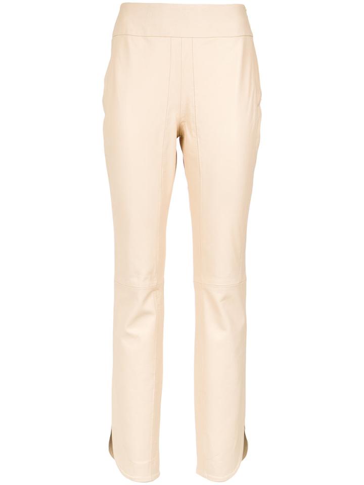 Lilly Sarti Straight-leg Trousers - Nude & Neutrals