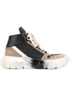 Rick Owens Lace-up Tractor Sneakers - Black