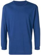 Issey Miyake Men Round Neck Sweatshirt - Blue