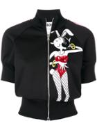 Moschino Olivia Embellished Jacket - Black