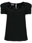 Boutique Moschino Cut Out Detail Top - Black
