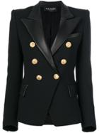 Balmain Button Embellished Blazer - Black