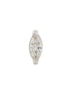Rosa De La Cruz Diamond Stud Earring - Metallic