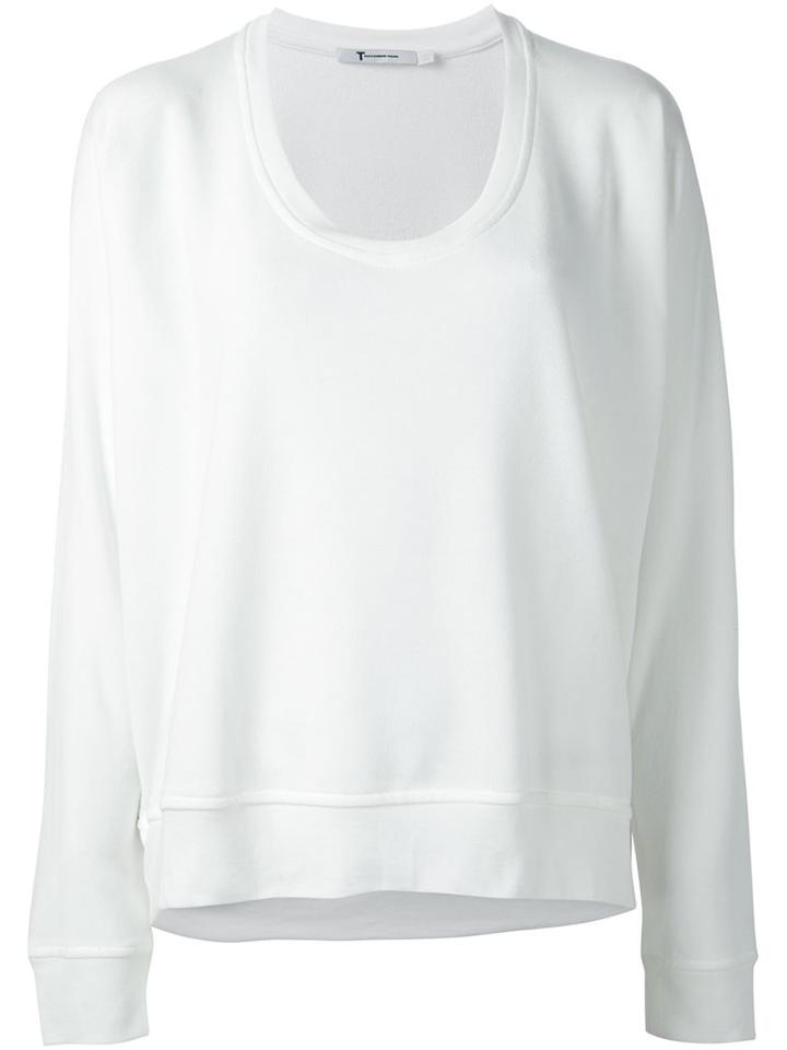 T By Alexander Wang Loose Style Sweatshirt