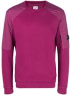 Cp Company Basic Sweatshirt - Pink & Purple