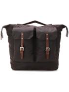 Ally Capellino Square Duffel Backpack - Brown