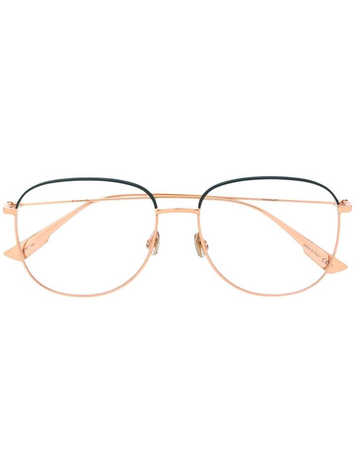 Dior Eyewear Stellaireo8 Glasses - Gold