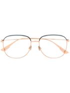 Dior Eyewear Stellaireo8 Glasses - Gold