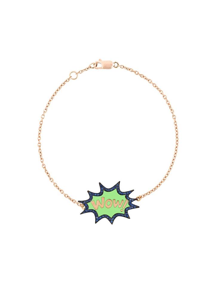 Monan 'wow!' Sapphire Bracelet - Metallic