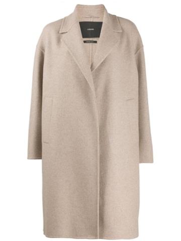Max Mara Atelier Boxy Fit Coat - Neutrals