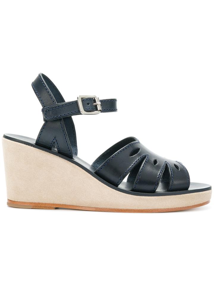 A.p.c. Elona Sandals - Blue