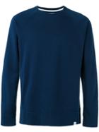 Norse Projects Plain Sweatshirt, Men's, Size: Small, Blue, Cotton