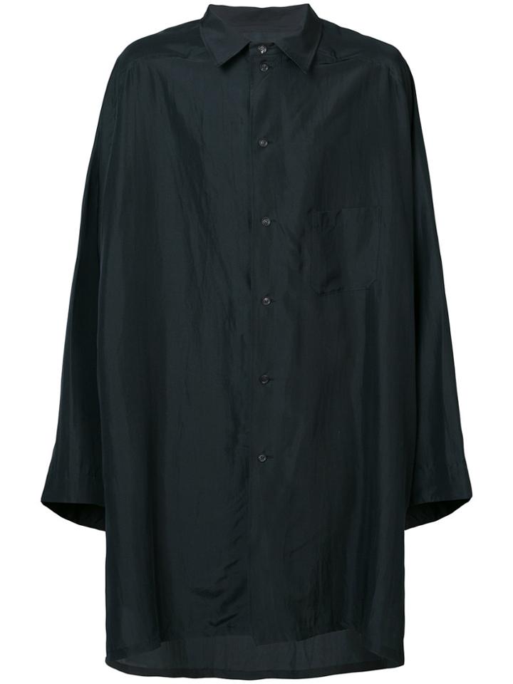 Yohji Yamamoto Oversized Shirt - Black