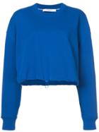 Givenchy Cropped Sweatshirt - Blue