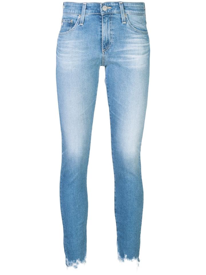 Ag Jeans Faded Effect Jeans - Blue