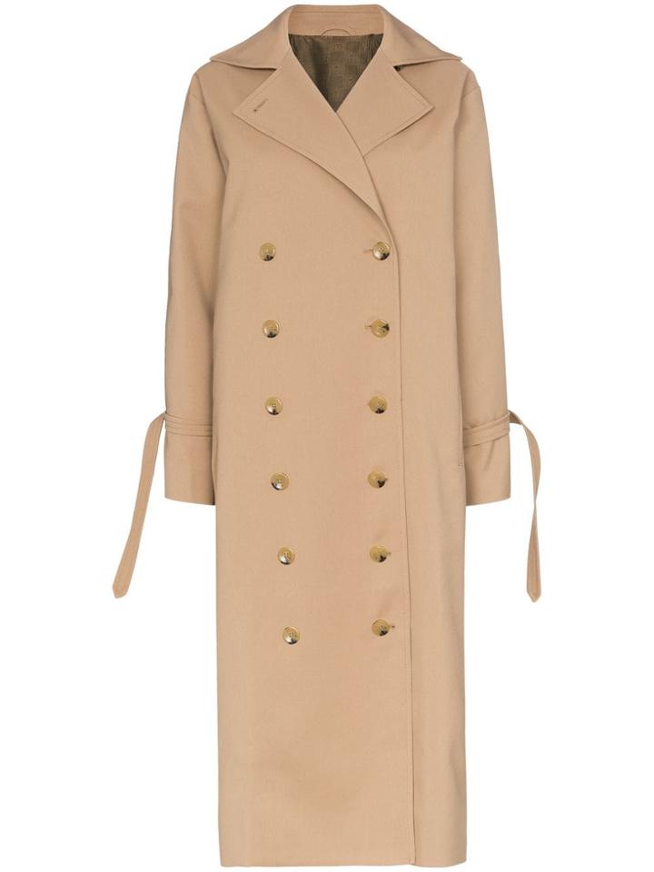 Toteme Pisa Trench Coat - Green