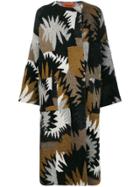 Missoni Patterned Knit Coat - Black