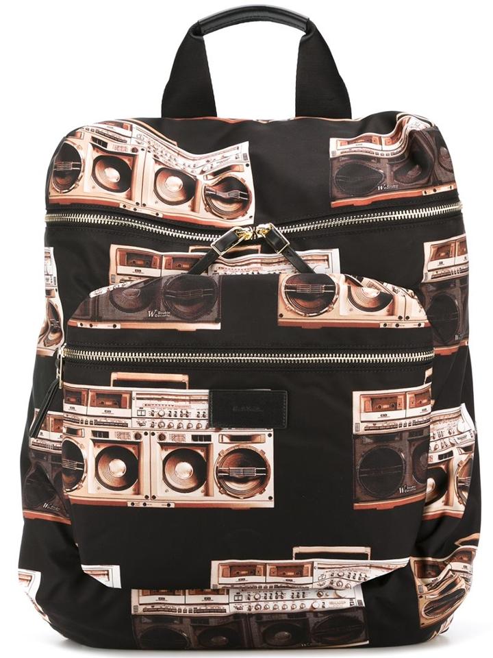 Paul Smith Boom Box Print Bacpack