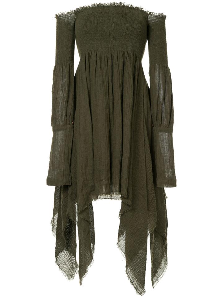 Kitx Creature Bodice Dress - Green