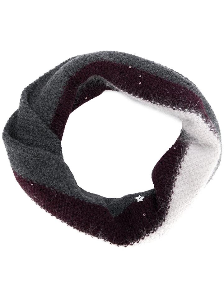 Lorena Antoniazzi Knitted Neck Warmer - Grey
