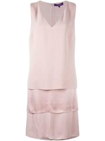 Ralph Lauren Purple Layered Shift Dress
