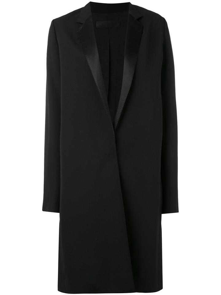Haider Ackermann Single Breasted Coat - Black