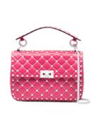 Valentino Free Rockstud Spike Medium Chain Bag - Pink & Purple