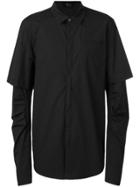Lost & Found Ria Dunn Double Sleeve Shirt - Black