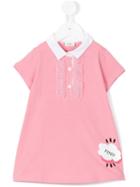 Fendi Kids - Polo Dress - Kids - Cotton/polyamide/spandex/elastane - 18 Mth, Pink/purple