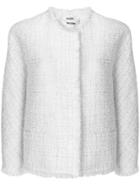 Alexander Mcqueen Boucle Tweed Jacket - Neutrals