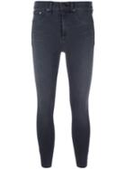 Rag & Bone /jean Skinny Cropped Trousers, Women's, Size: 28, Grey, Modal/cotton/polyester/spandex/elastane