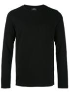 A.p.c. - Patch Pocket Jumper - Men - Cotton/spandex/elastane - M, Black, Cotton/spandex/elastane