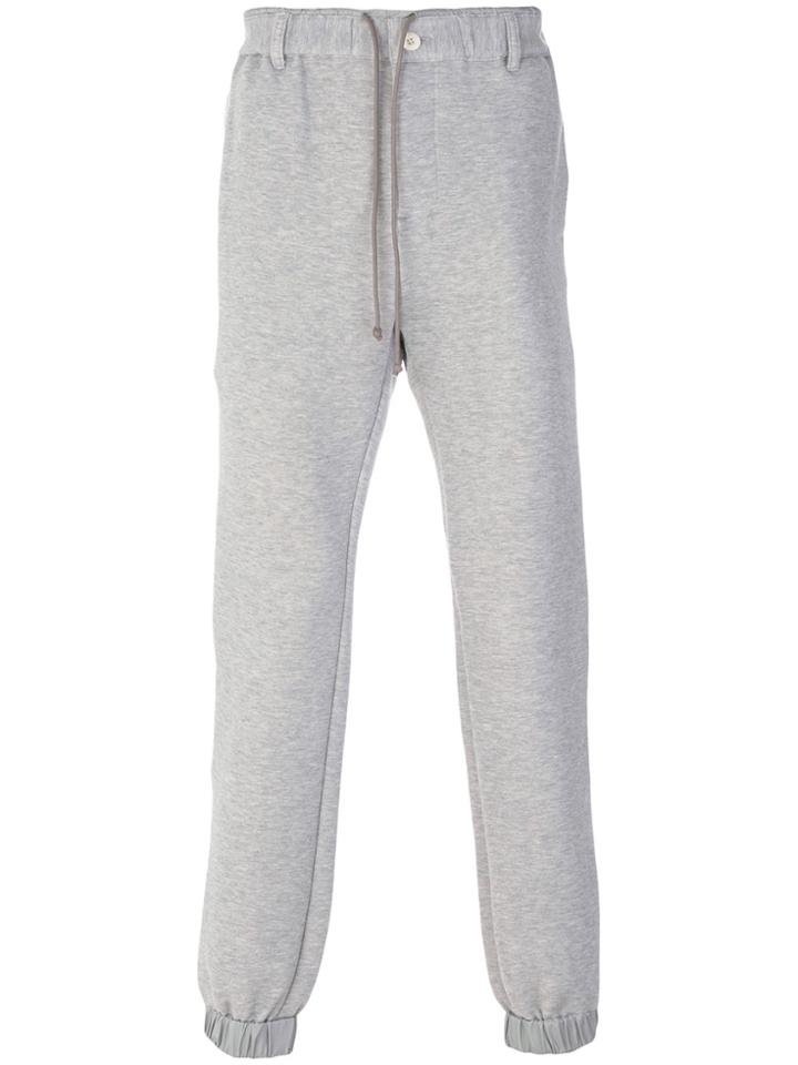 Sacai Regular Fit Joggers - Grey