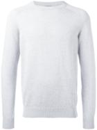 Malo Crew Neck Sweater, Men's, Size: 54, Grey, Cotton