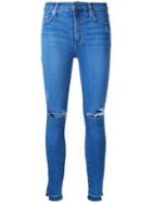 Nobody Denim Cult Skinny Jeans, Women's, Size: 25, Blue, Cotton/elastodiene/polyester