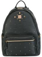 Mcm Gold-tone Studded Backpack