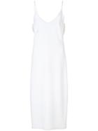 Fleur Du Mal - Ruffle Back Dress - Women - Silk/polyester - 8, White, Silk/polyester
